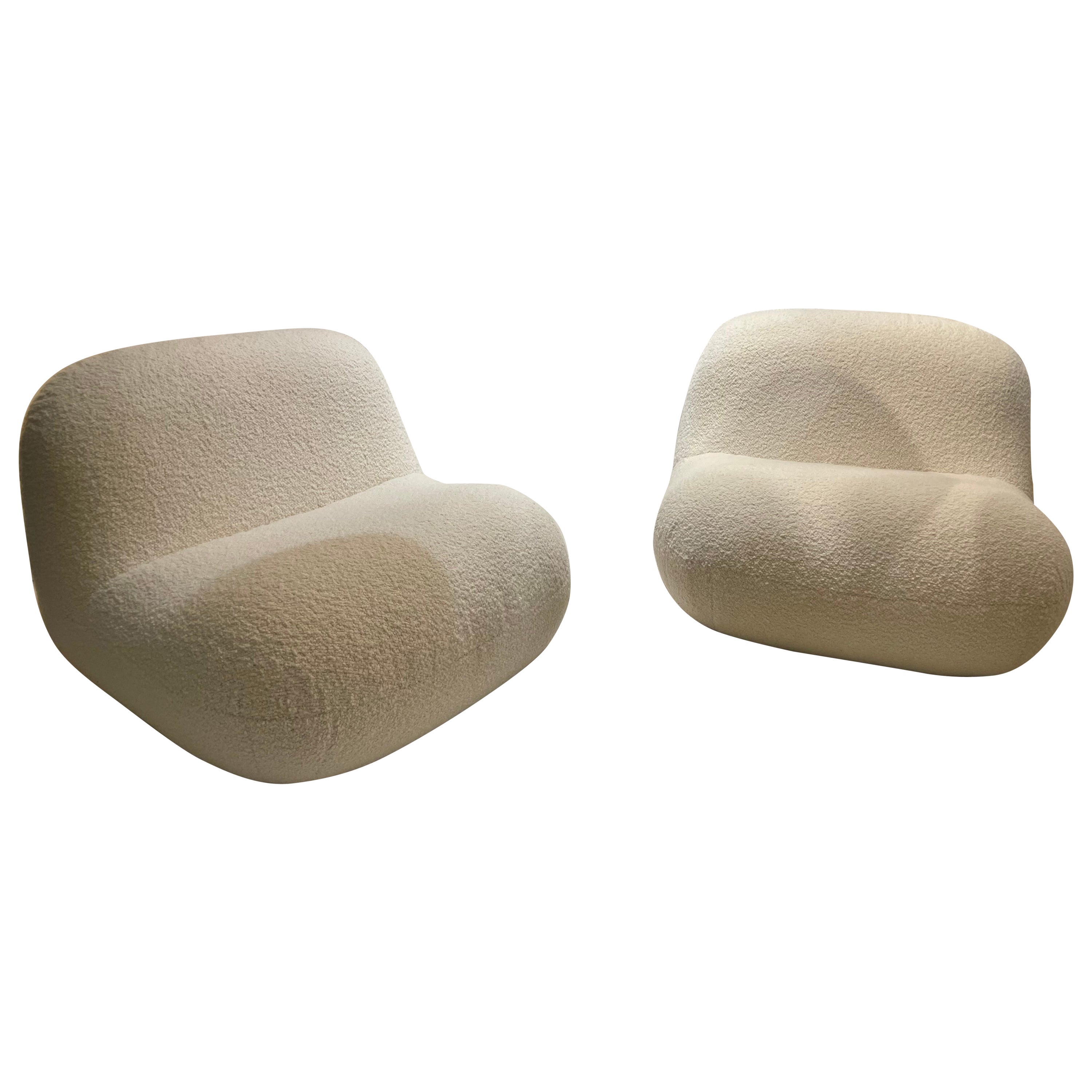 Pair of Armchairs by Rino Maturi, 1970s