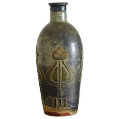 Vase en poterie Arts and Crafts, début du 20e siècle