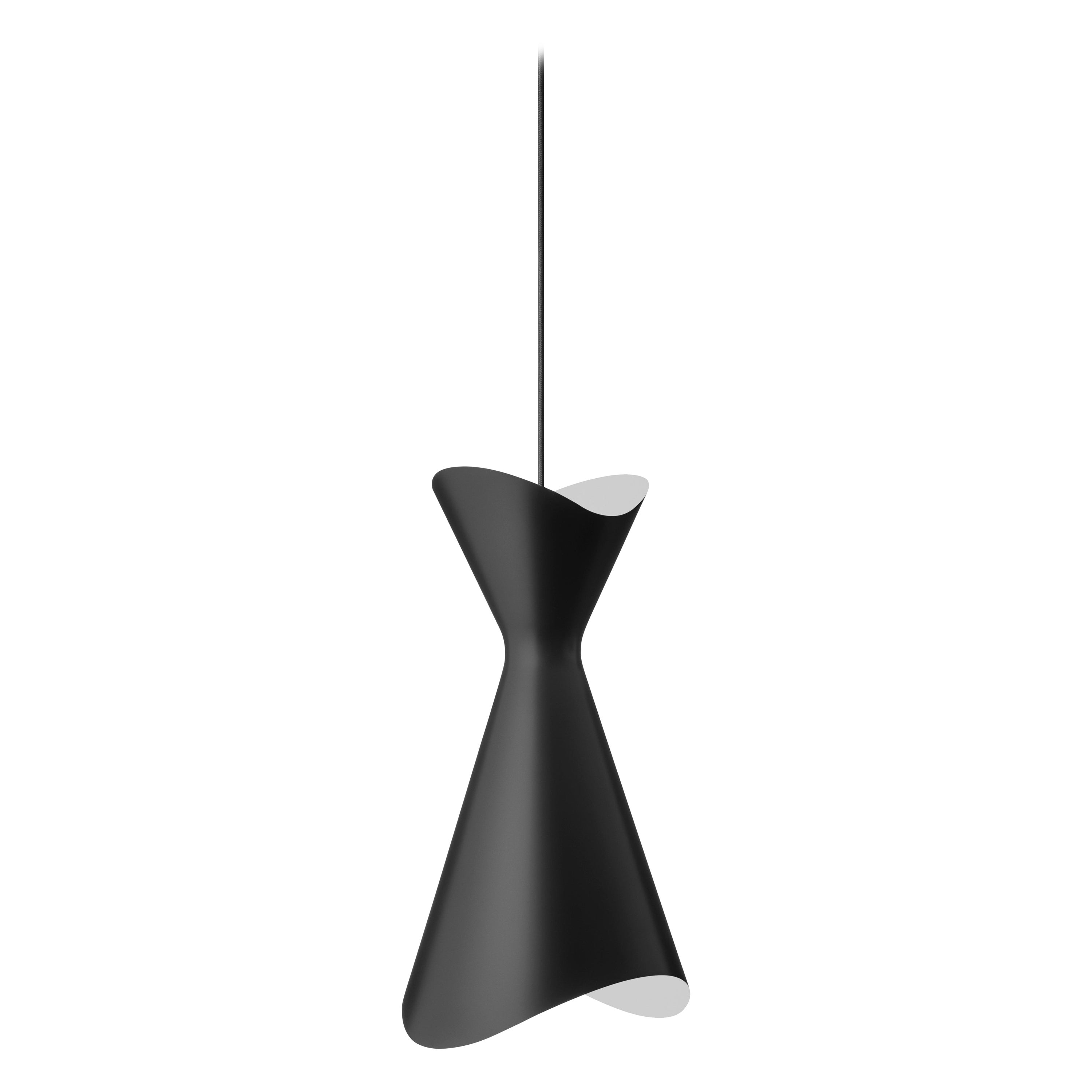 Contemporary Pendant Lamp 'Ninotchka 275' by Lyfa, Black For Sale