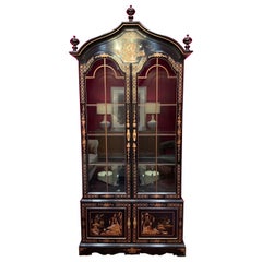 Used Hickory Furniture American Masterpiece Chinoiserie Cabinet