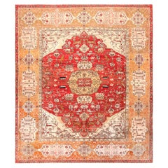 Nazmiyal Collection Antique Indian Agra Rug. 10 ft 9 in x 12 ft 4 in
