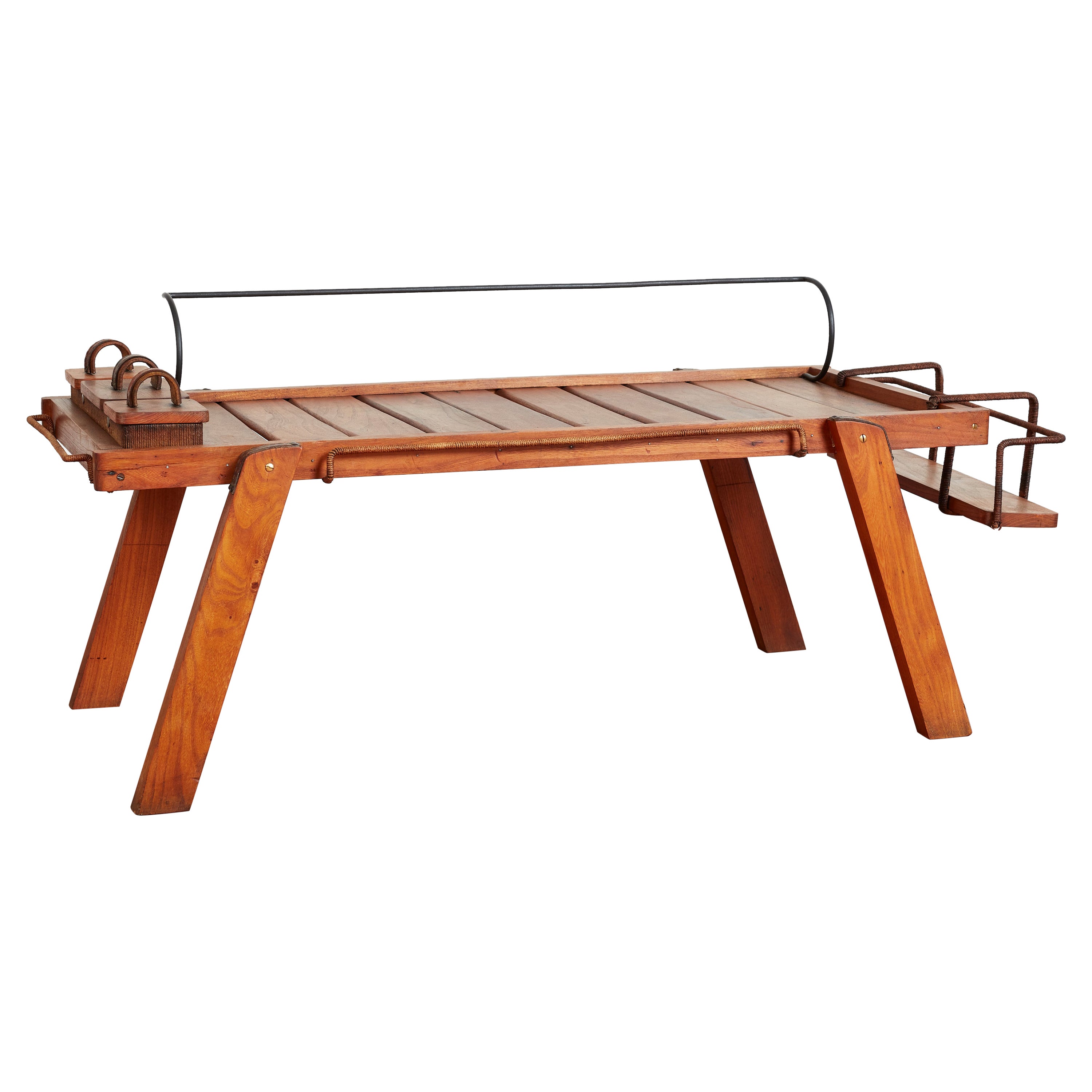Jacques Adnet Coffee Table For Sale