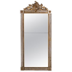 19th Century French Gilded Wooden Mirror