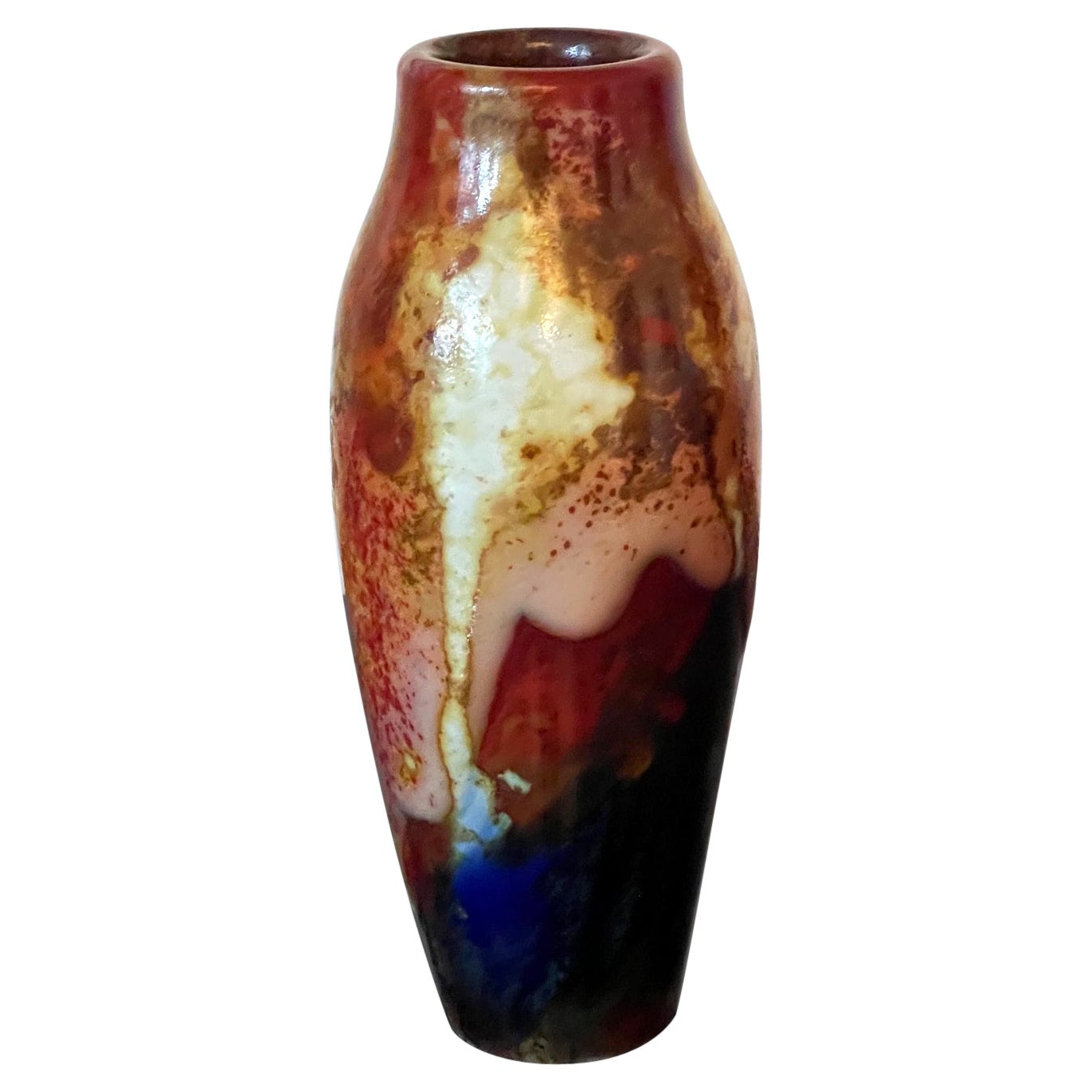 Ceramic Vase Royal Doulton Chang Ware For Sale