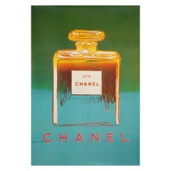 Original Pop-Art-Poster-Andy Warhol-Chanel, Nr. 5, Parfüm-Haute Couture, 1997