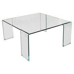Curved Glass Coffee Table Design Rodolfo Dordoni