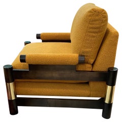 1970s Matching Mid-Century Modern Floating Pagoda Chair by Carson’s of Highpoint