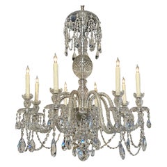 Antique English Waterford Chandelier