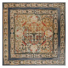 Tappeto francese a punta d'ago del XIX secolo ( 11' x 11' - 335 x 335 )