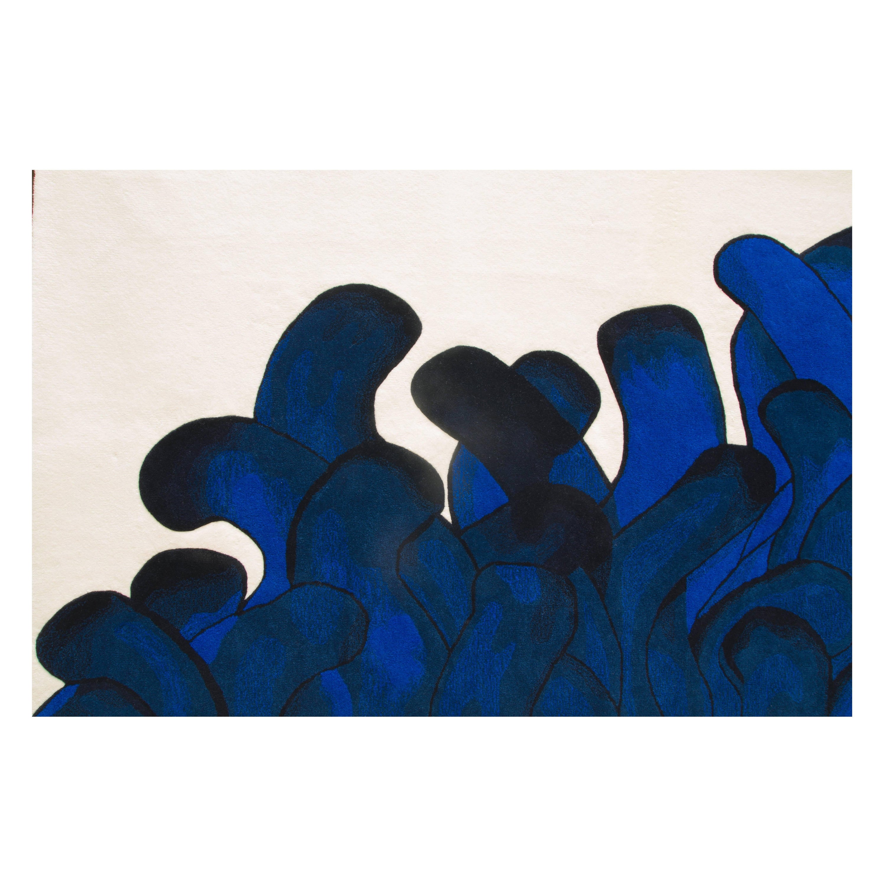 Alfombra Anémona Azul, François Dumas