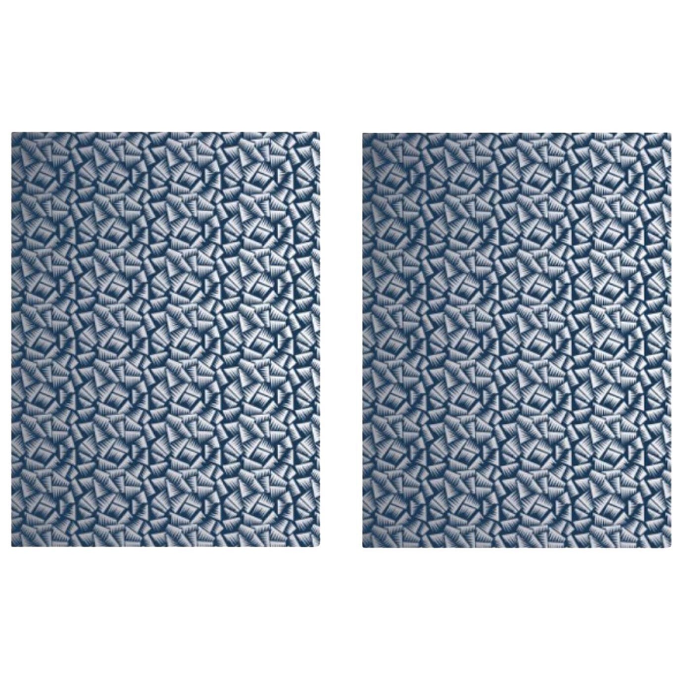 Set of 2 Wallpapers "JER", Jacques Emile Rulhmann
