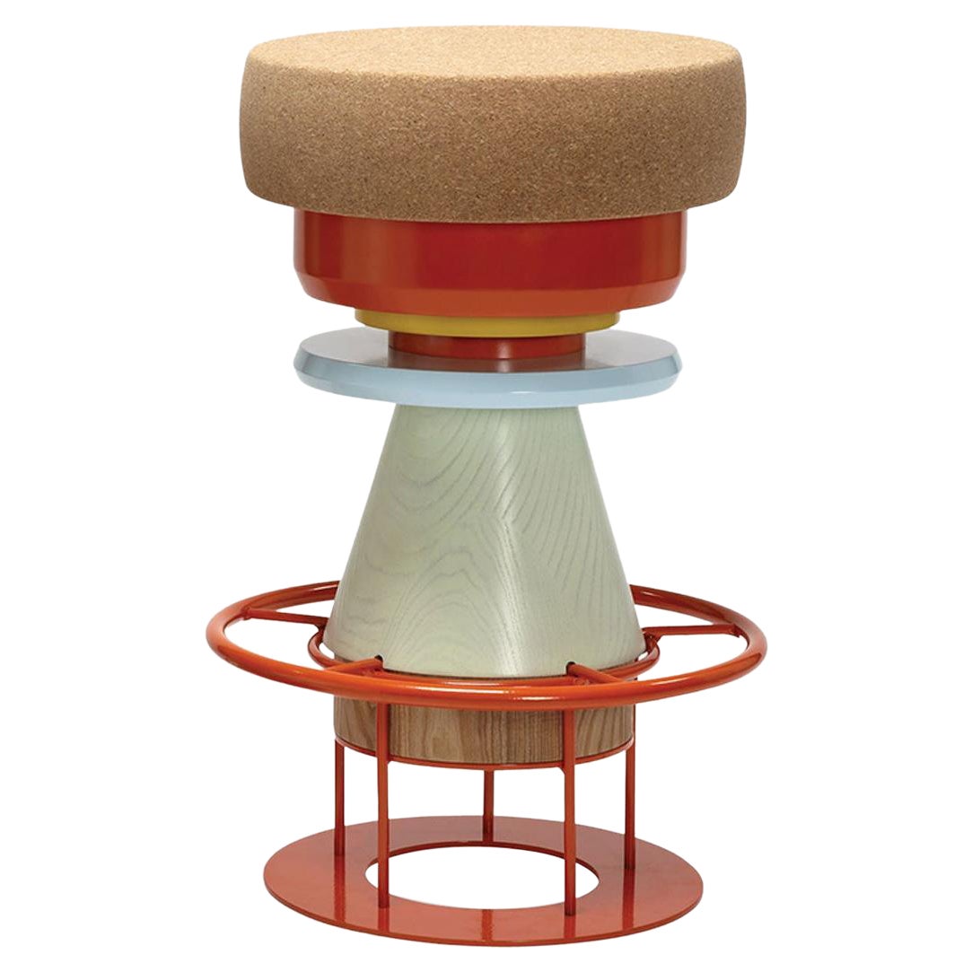 Medium Colorful Tembo Stool, Note Design Studio