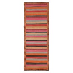 Vintage Northwest Persian Kilim with Multicolor Stripes