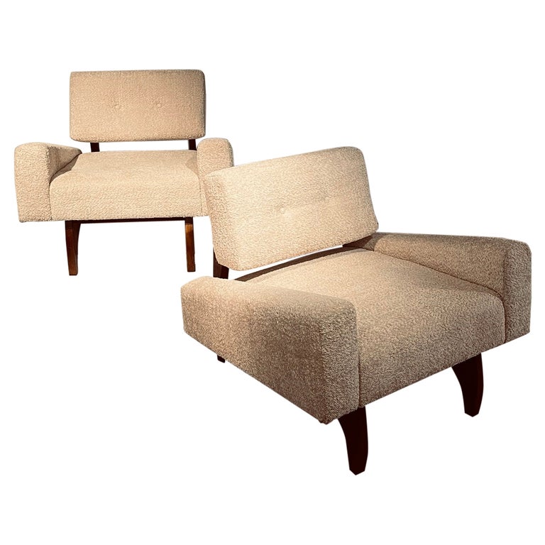 Brazilian pair of easy chairs For Sale at 1stDibs