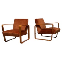 Pair of Tank Chairs by Edward Wormley for Dunbar