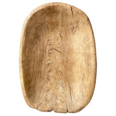 Hand Carved Trough from Sabino Wood, 1980s