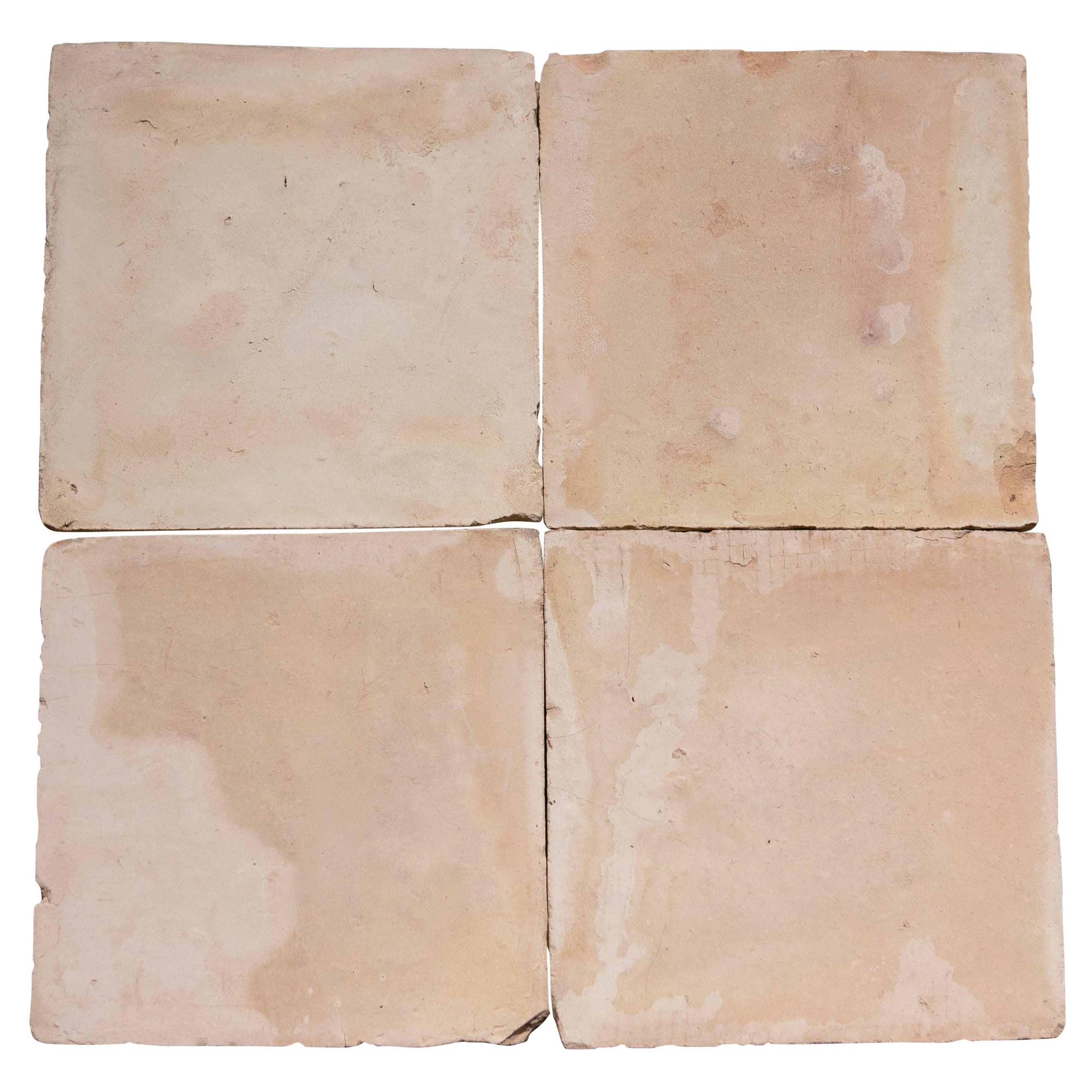 Handmade Zelige Tile in Terracota Colour For Sale