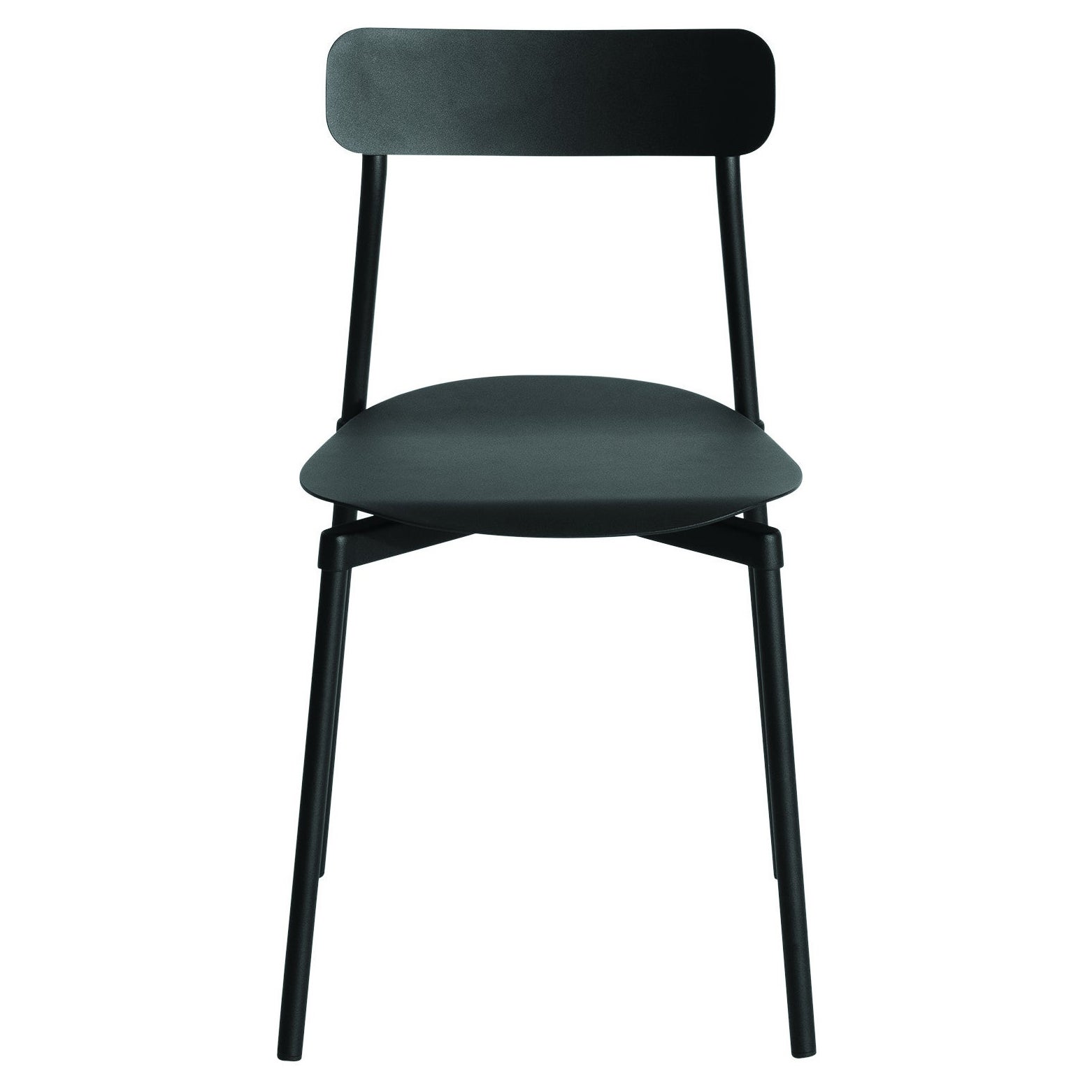 Petite Friture Fromme Chair in Black Aluminium by Tom Chung, 2019 For Sale