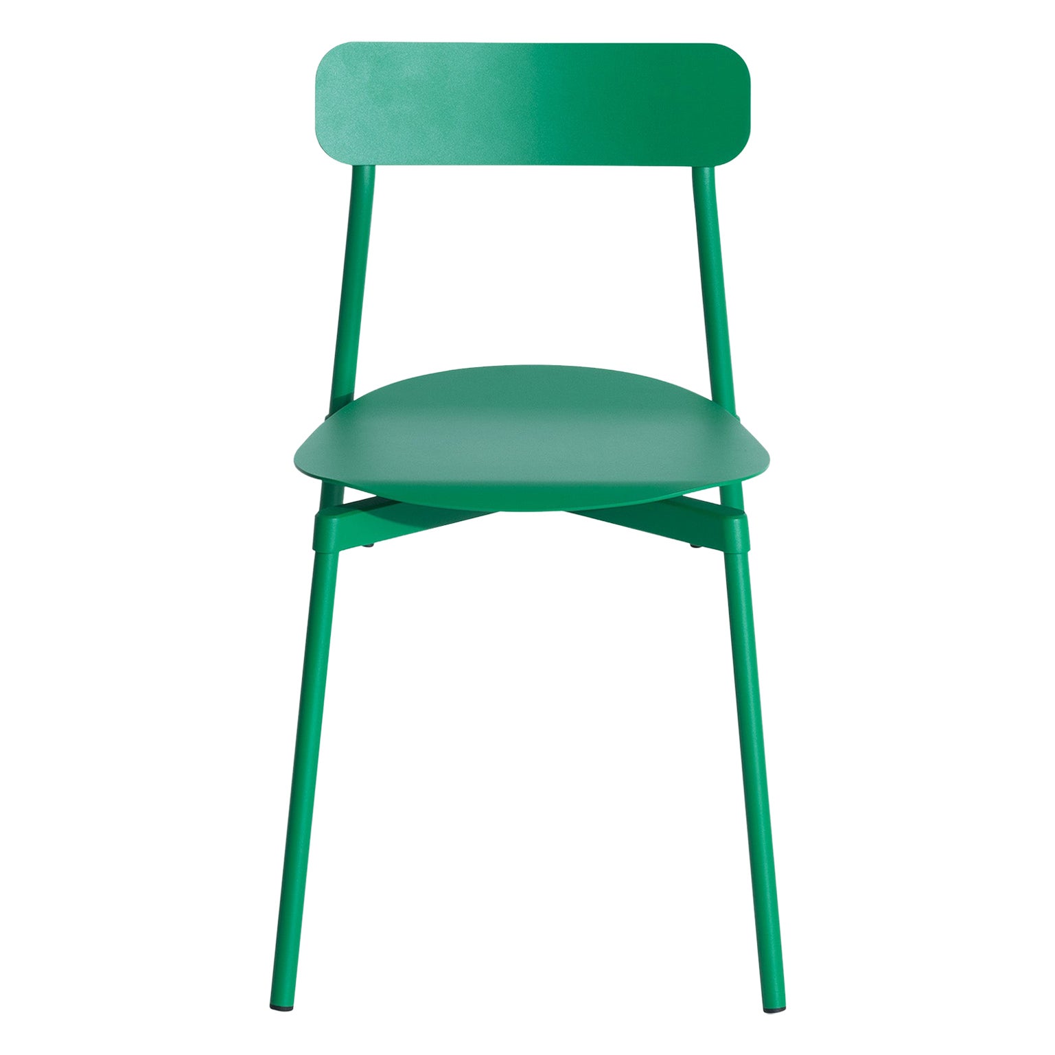 Petite chaise Friture Fromme en aluminium vert menthe par Tom Chung, 2019