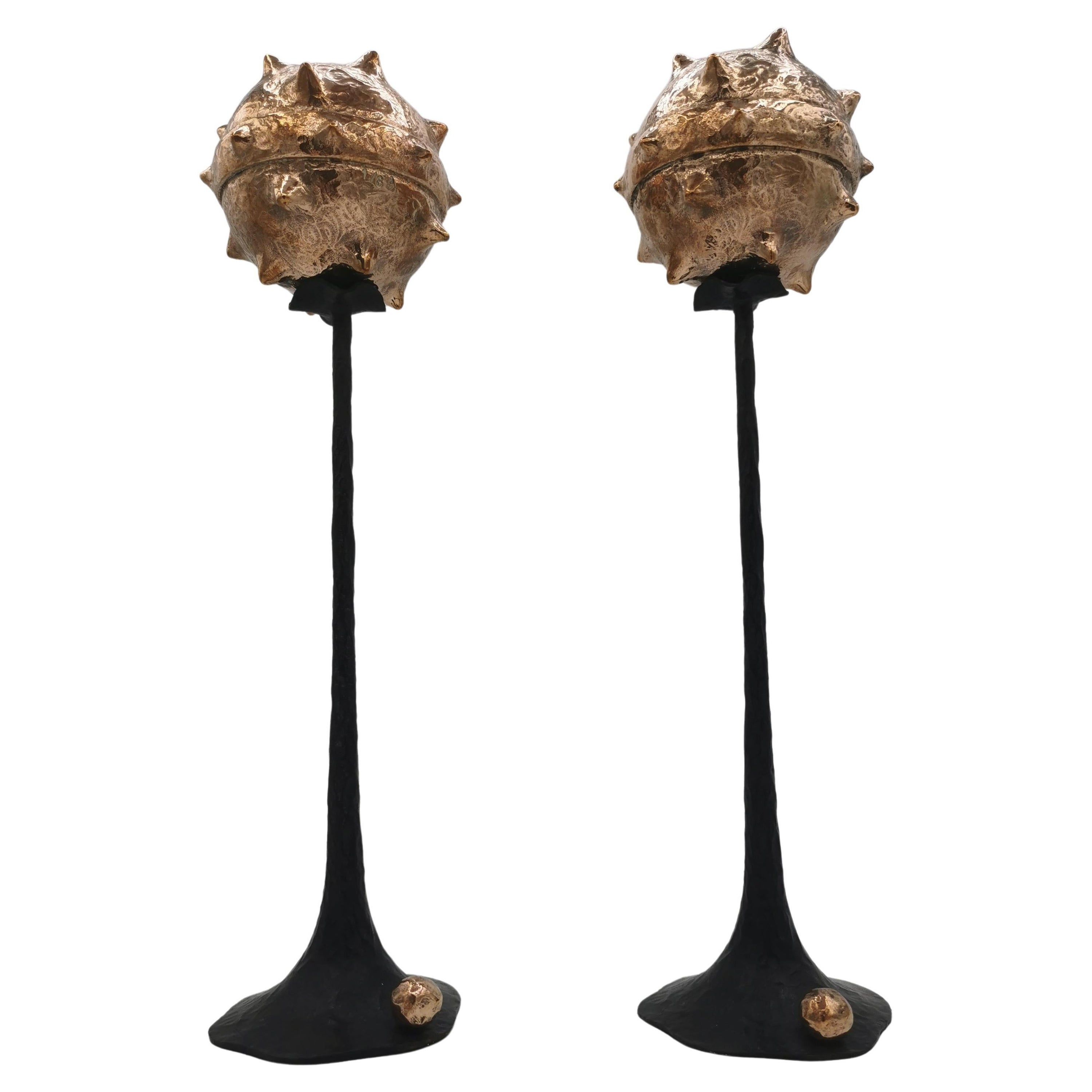 Set of 2 Primus Big Decorative Objects by Emanuele Colombi For Sale