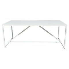 Modern Metal Desk / Patio Table in Metal