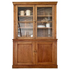 Victorian Hutch with Glass Upper