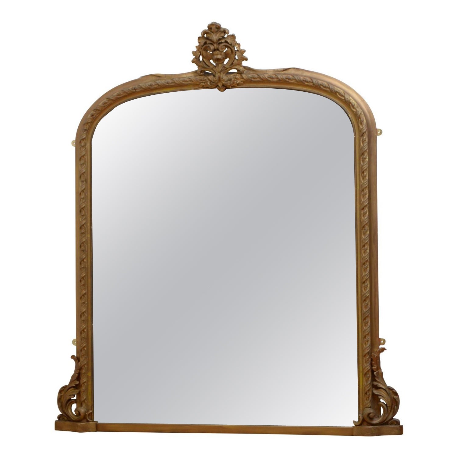 Large 19th Century Gilded Wall Mirror