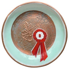 Extremely Rare Shippo Enameled Plate by Hella Jongerius, 2007