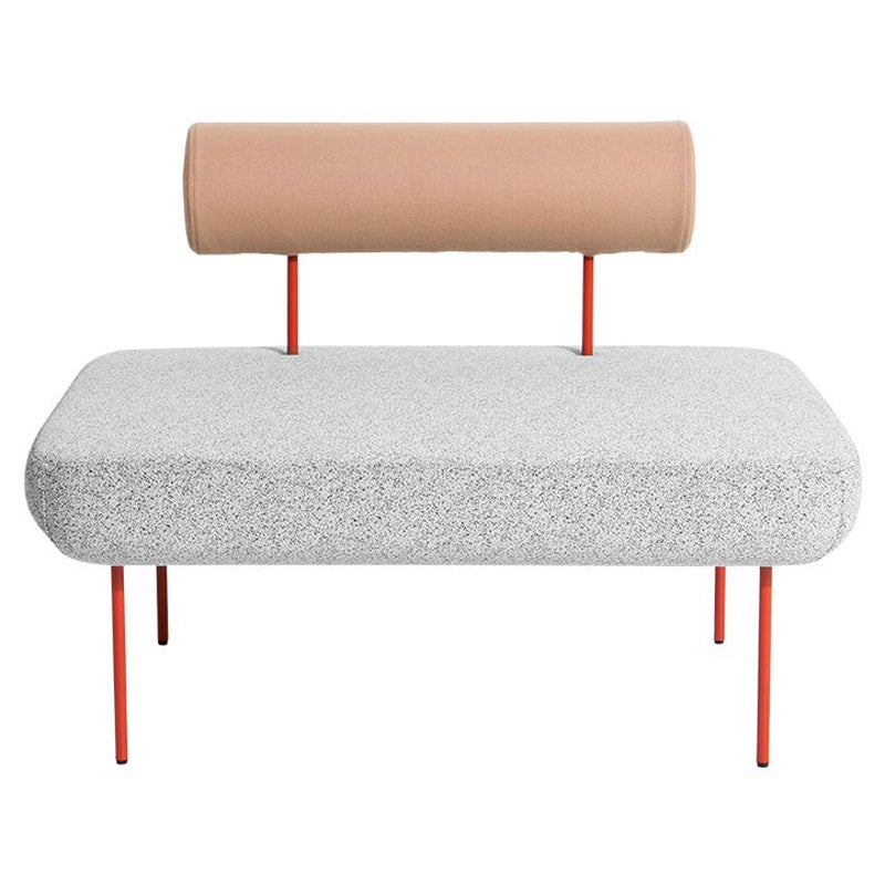 Petite Friture Large Hoff Armchair in Grey and Pink par Morten & Jonas, 2015 en vente