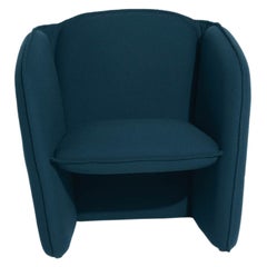 Petite Friture Lily Armchair in Navy Blue by Färg & Blanche, 2022