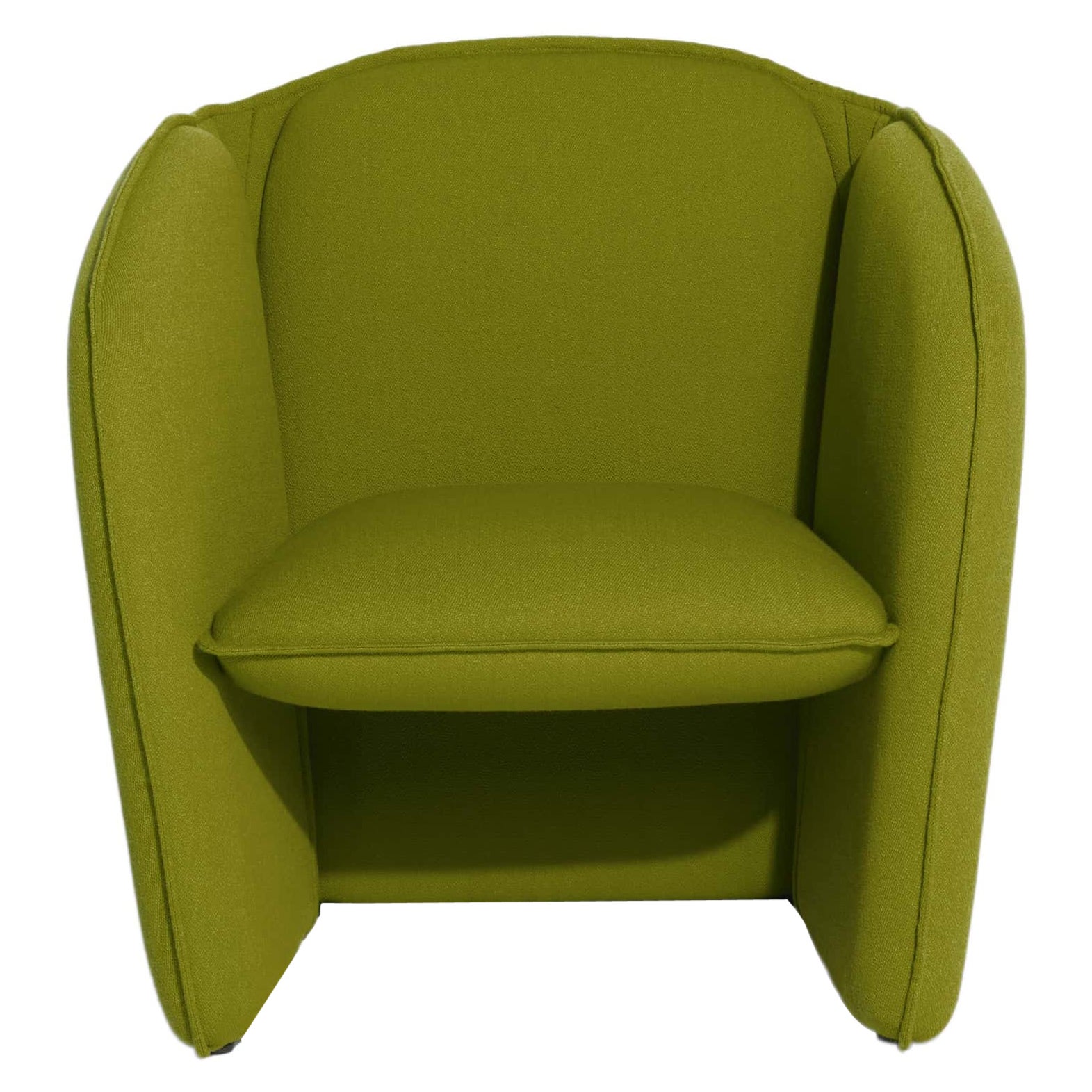 Petite Friture Lily Armchair in Olive Green by Färg & Blanche, 2022 For Sale