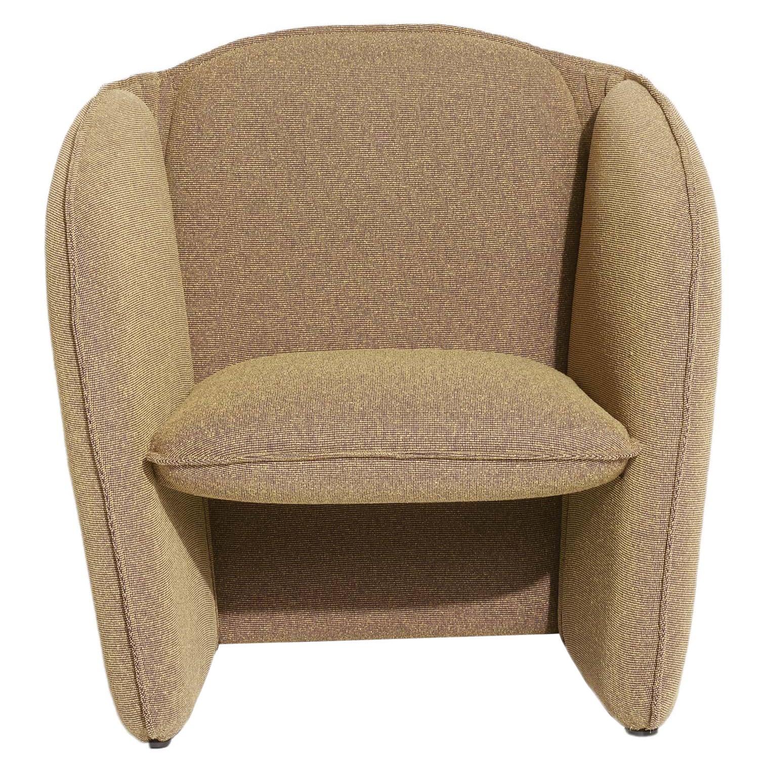 Petite Friture Lily Armchair in Yellow - Plum by Färg & Blanche, 2022 For Sale