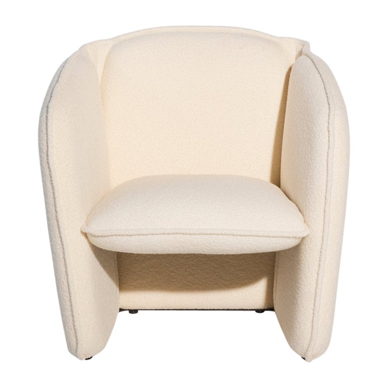 Petite Friture Lily Armchair in White by Färg & Blanche, 2022 For Sale