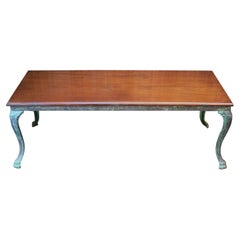 Antique French Iron Coffee Table