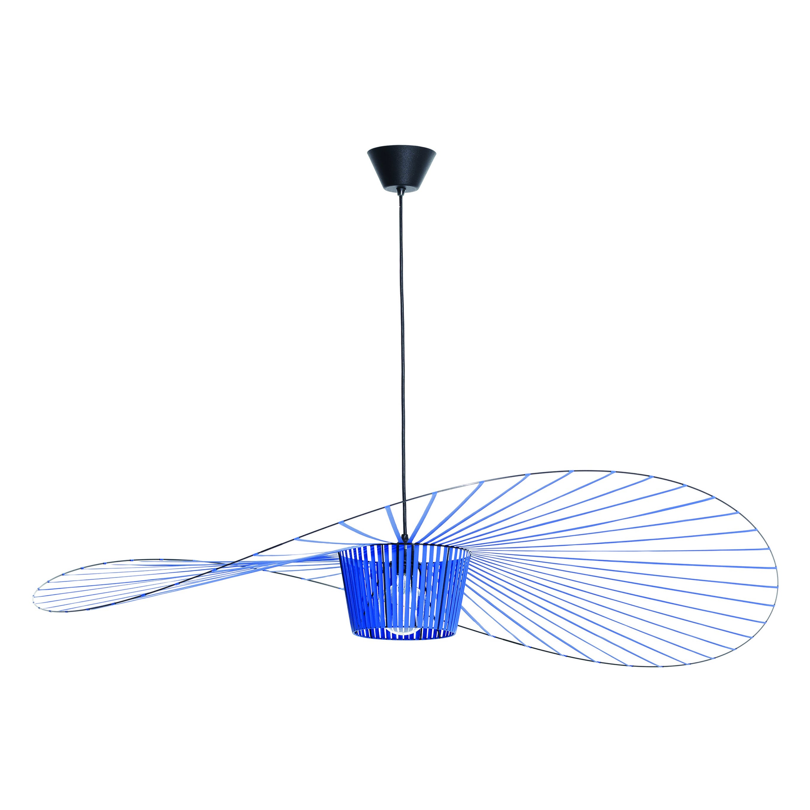 Petite Friture Medium Vertigo Suspension Light in Cobalt par Constance Guisset, 2010 en vente