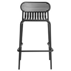 Petite Friture Week-End Bar Stool in Black Aluminium by Studio BrichetZiegler