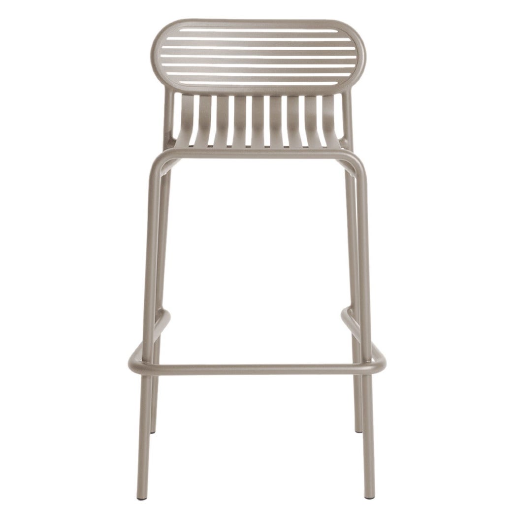 Petite Friture Week-End Bar Stool in Dune Aluminium by Studio BrichetZiegler For Sale