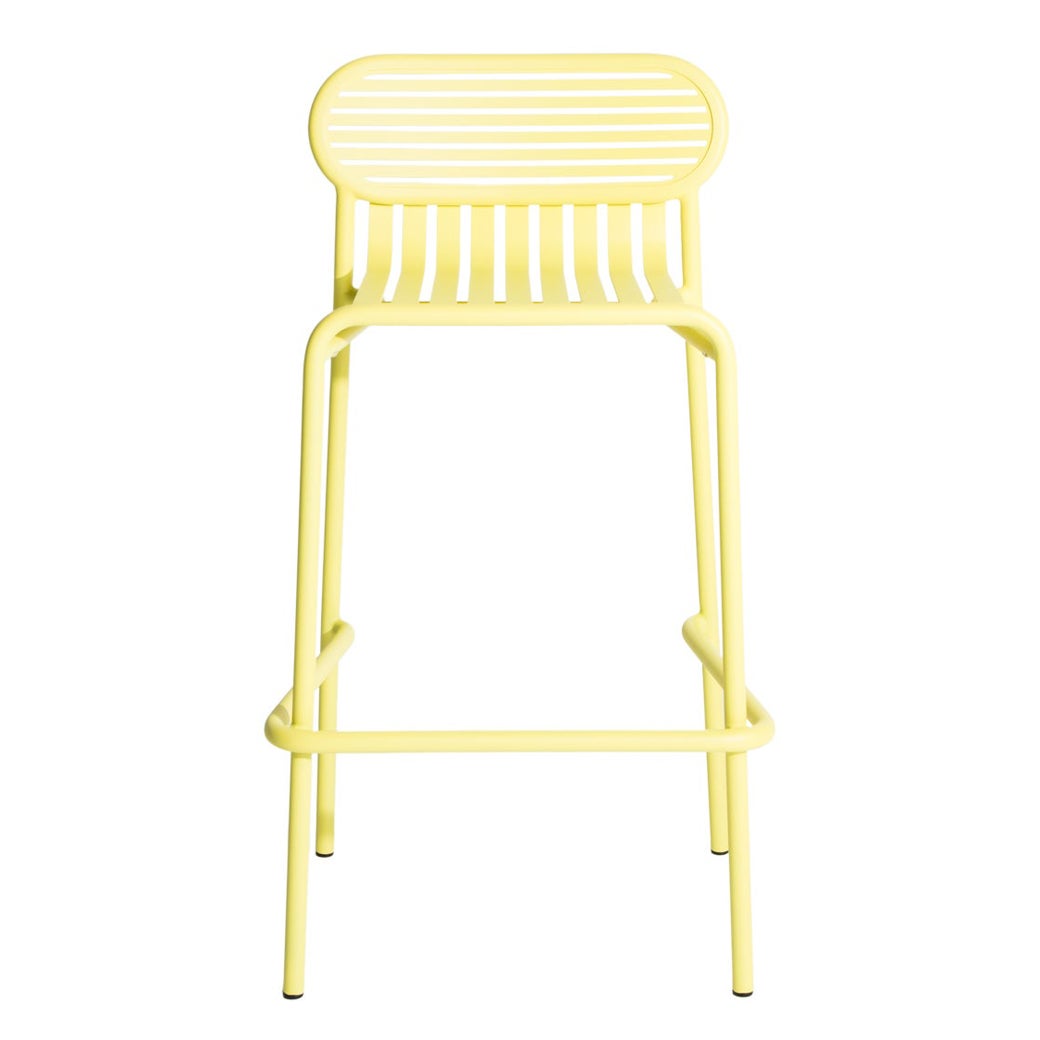Petite Friture Week-End Bar Stool in Yellow Aluminium by Studio BrichetZiegler For Sale
