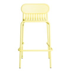 Petite Friture Week-End Bar Stool in Yellow Aluminium by Studio BrichetZiegler