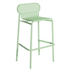 Petite Friture Week-End Bar Stool in Pastel Green Aluminium, 2017