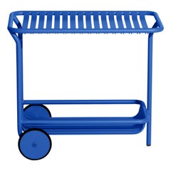 Petite Friture Week-End Trolley in Blue Aluminium by Studio BrichetZiegler