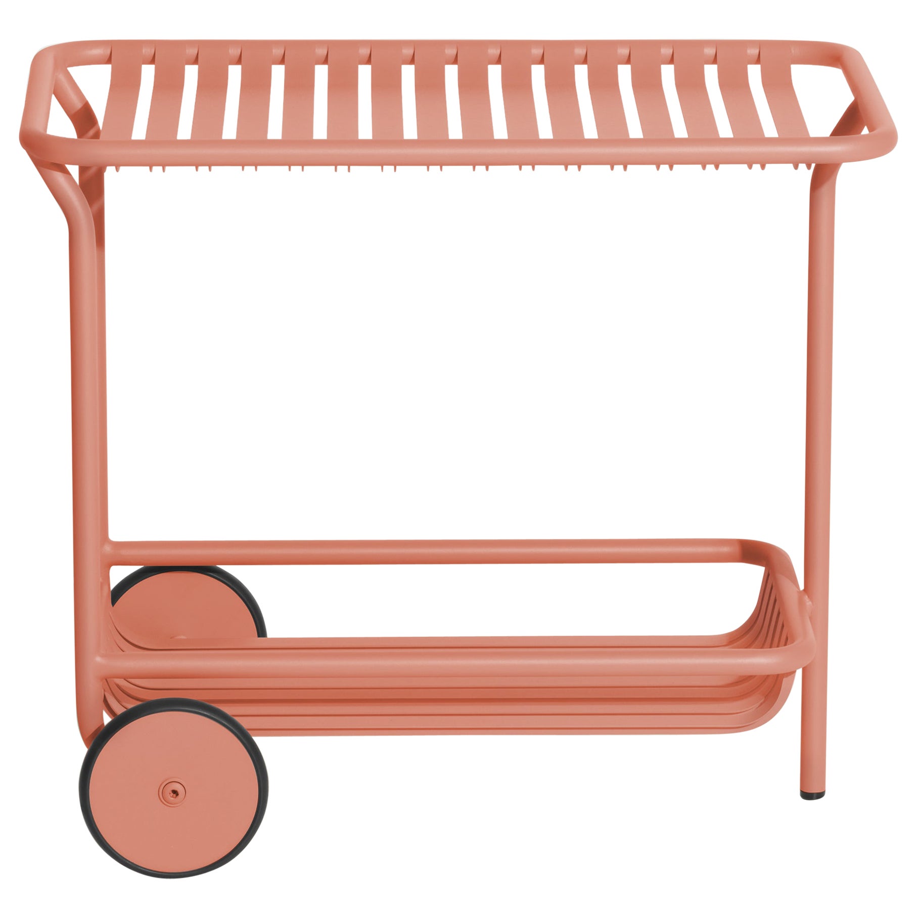 Petite Friture Week-End Trolley in Coral Aluminium by Studio BrichetZiegler For Sale