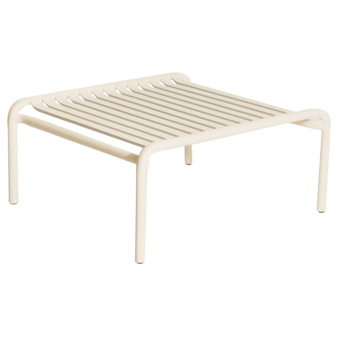 Petite Friture Week-End Coffee Table in Ivory Aluminium by Studio BrichetZiegler For Sale