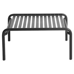 Petite table basse d'appoint Friture en aluminium noir par Studio BrichetZiegler