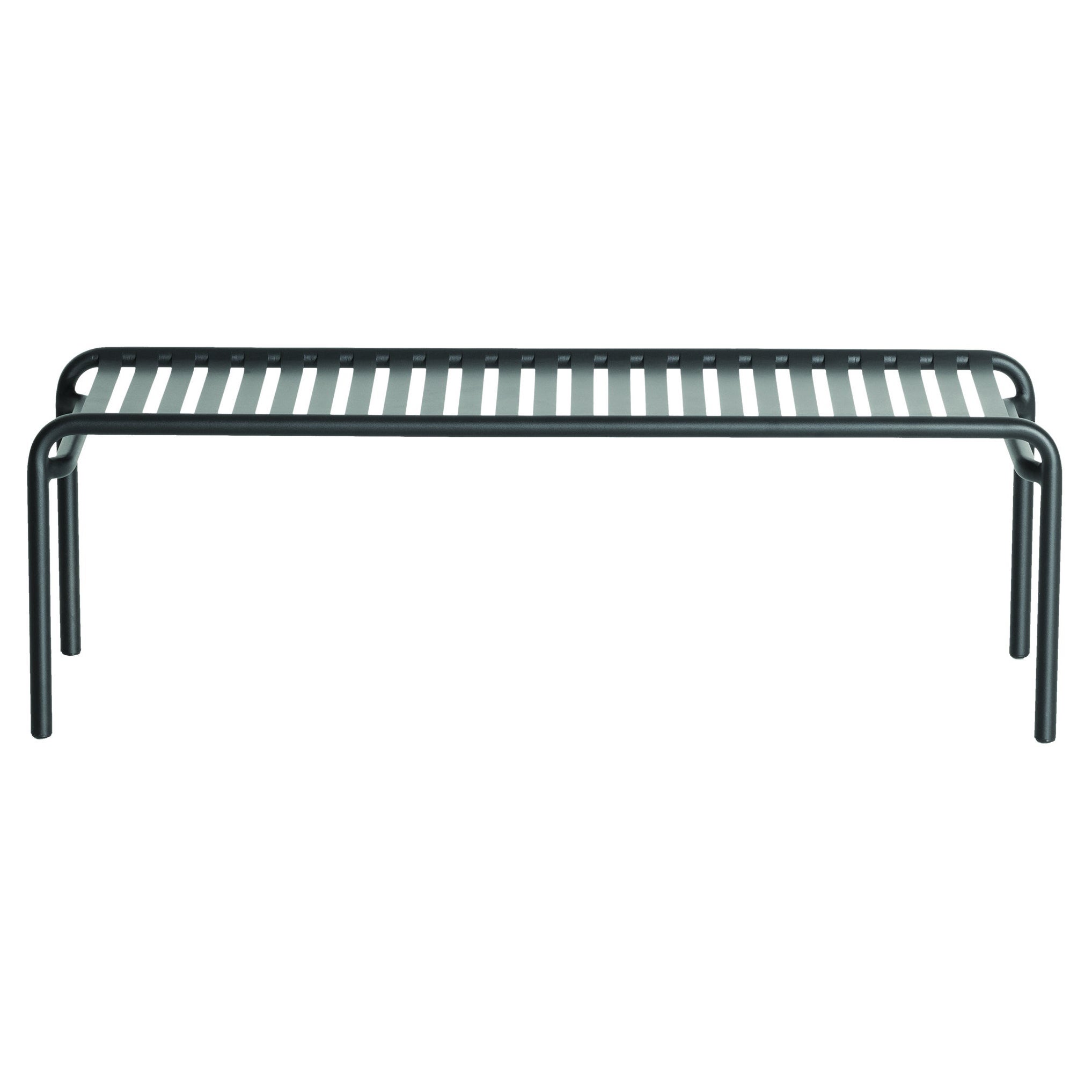 Petite Friture Week-End Long Coffee Table in Black Aluminium, 2017 For Sale