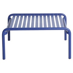 Petite table basse d'appoint Friture en aluminium bleu par Studio BrichetZiegler