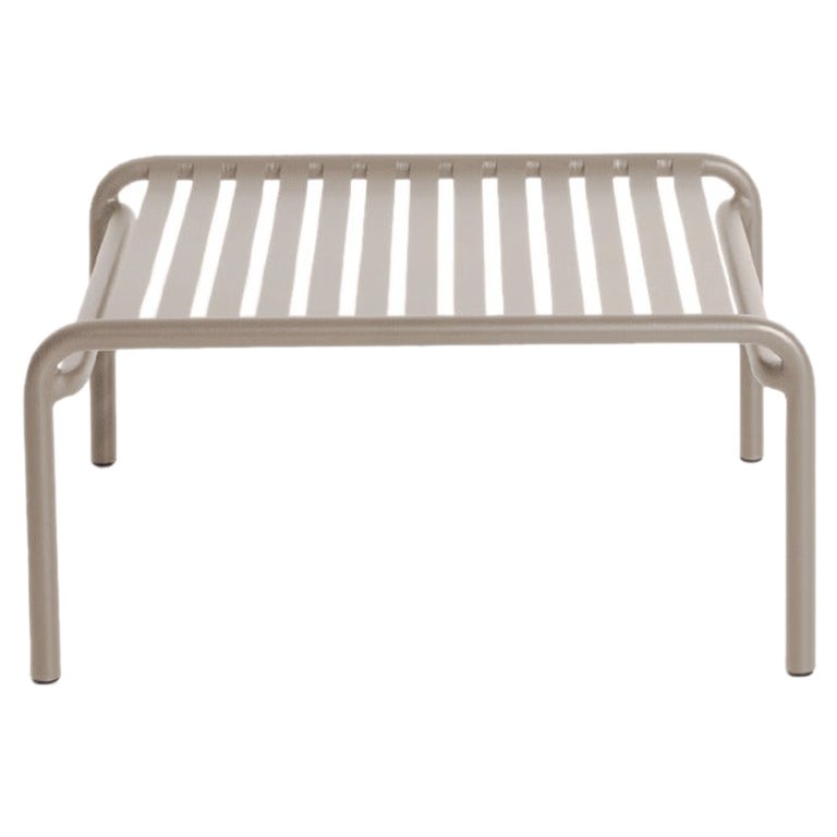Petite Friture Week-End Coffee Table in Dune Aluminium by Studio BrichetZiegler For Sale