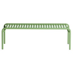 Petite Friture Week-End Long Coffee Table in Jade Green Aluminium, 2017