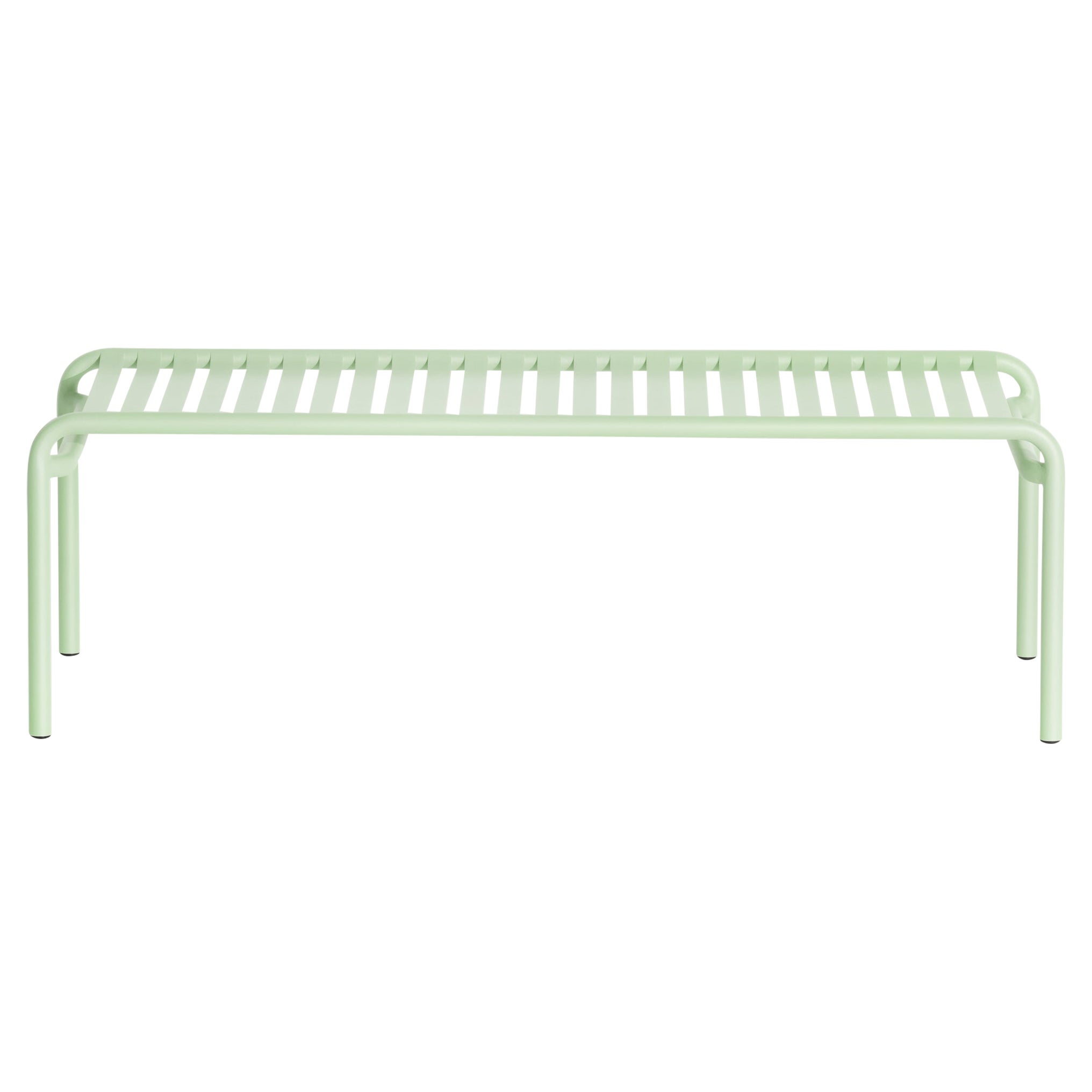 Petite Friture Week-End Long Coffee Table in Pastel Green Aluminium, 2017  For Sale