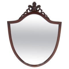 Mahogany Carved Mirror